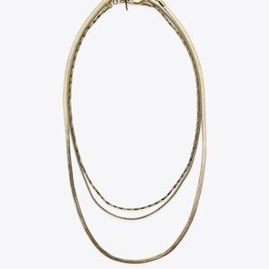 NWT Zara 3- Pack Chain Necklaces
